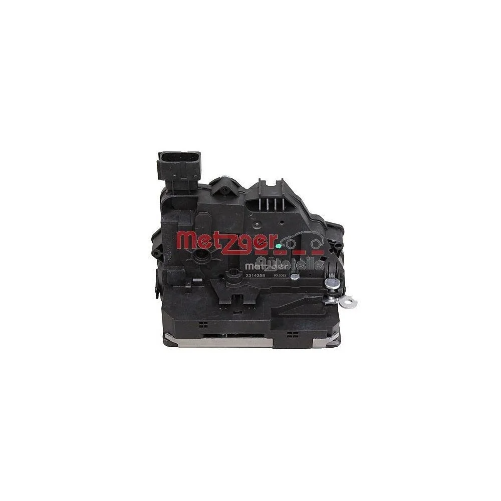 Замок дверей METZGER 2314358 для CITROËN FIAT PEUGEOT RAM, передній правий, фото №1