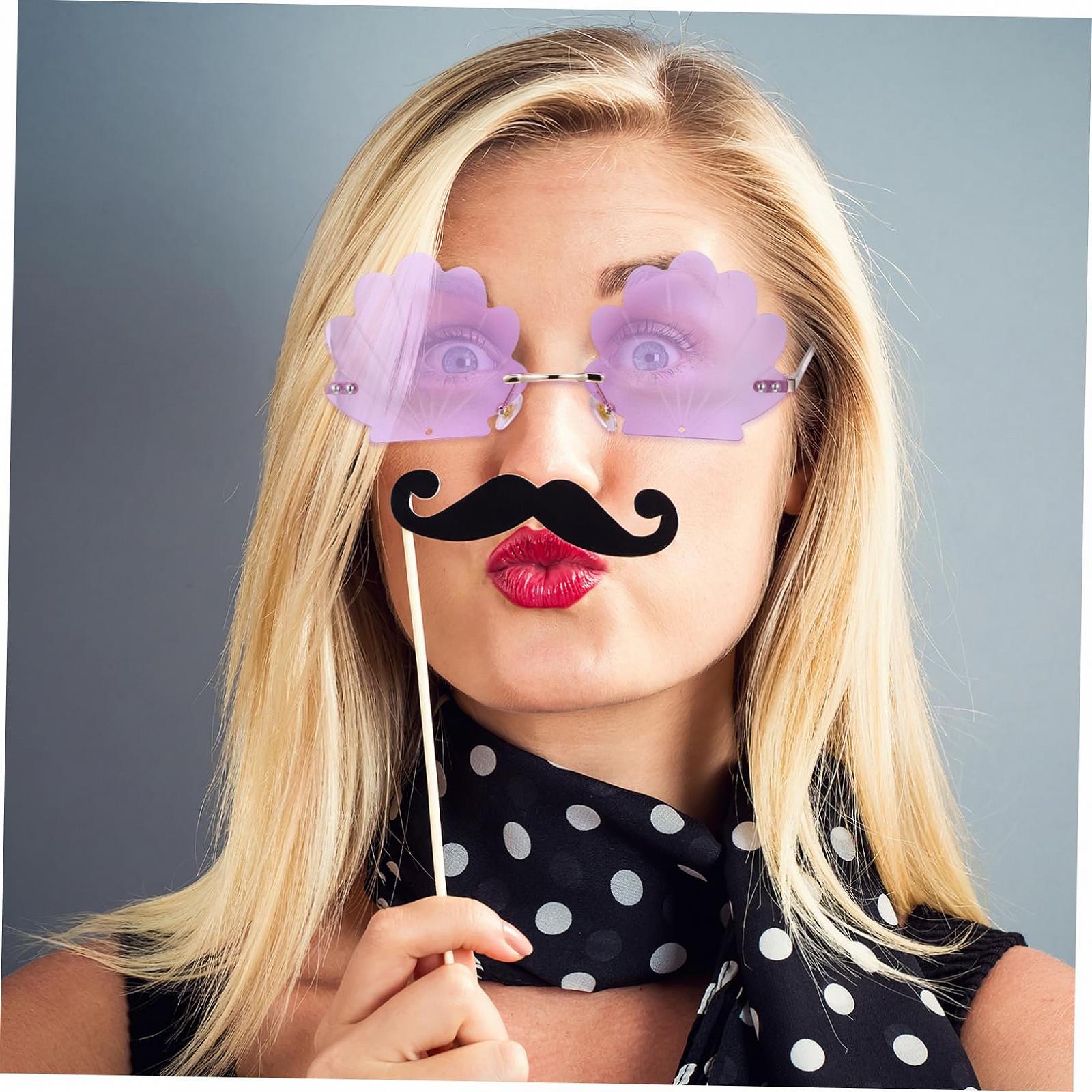 Сонцезахисні окуляри Без оправи Valiclud для вечірок з золотою оправою, фото №4 Сонцезахисні окуляри Без оправи Valiclud для вечірок з золотою оправою, фото №4