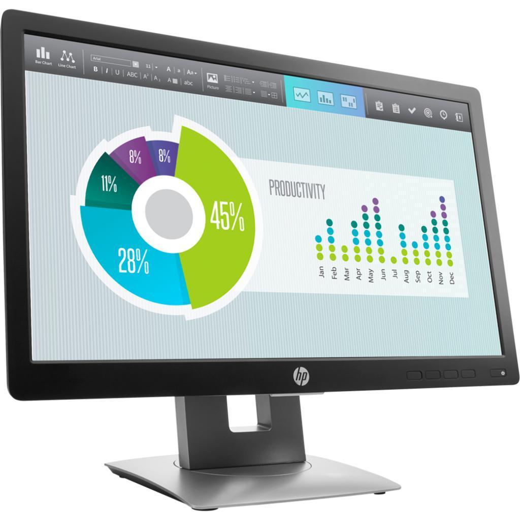 Монітор HP EliteDisplay E202 широкоформатний з регулюванням екрану 20 дюймів , фото №3