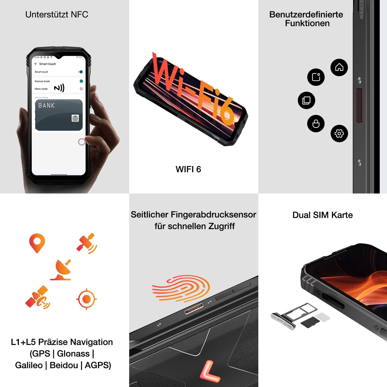 Смартфон DOOGEE VMAX Plus 5G 36GB RAM 512GB 22,000 mAh, фото №6 Смартфон DOOGEE VMAX Plus 5G 36GB RAM 512GB 22,000 mAh, фото №6