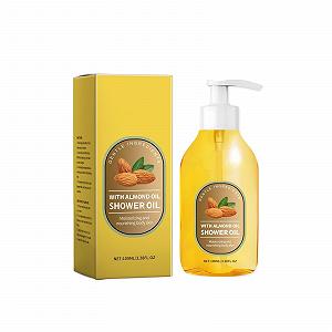 Олія для душу Зволожуюча з олією солодкого мигдалю та вітаміном E - Фото 1