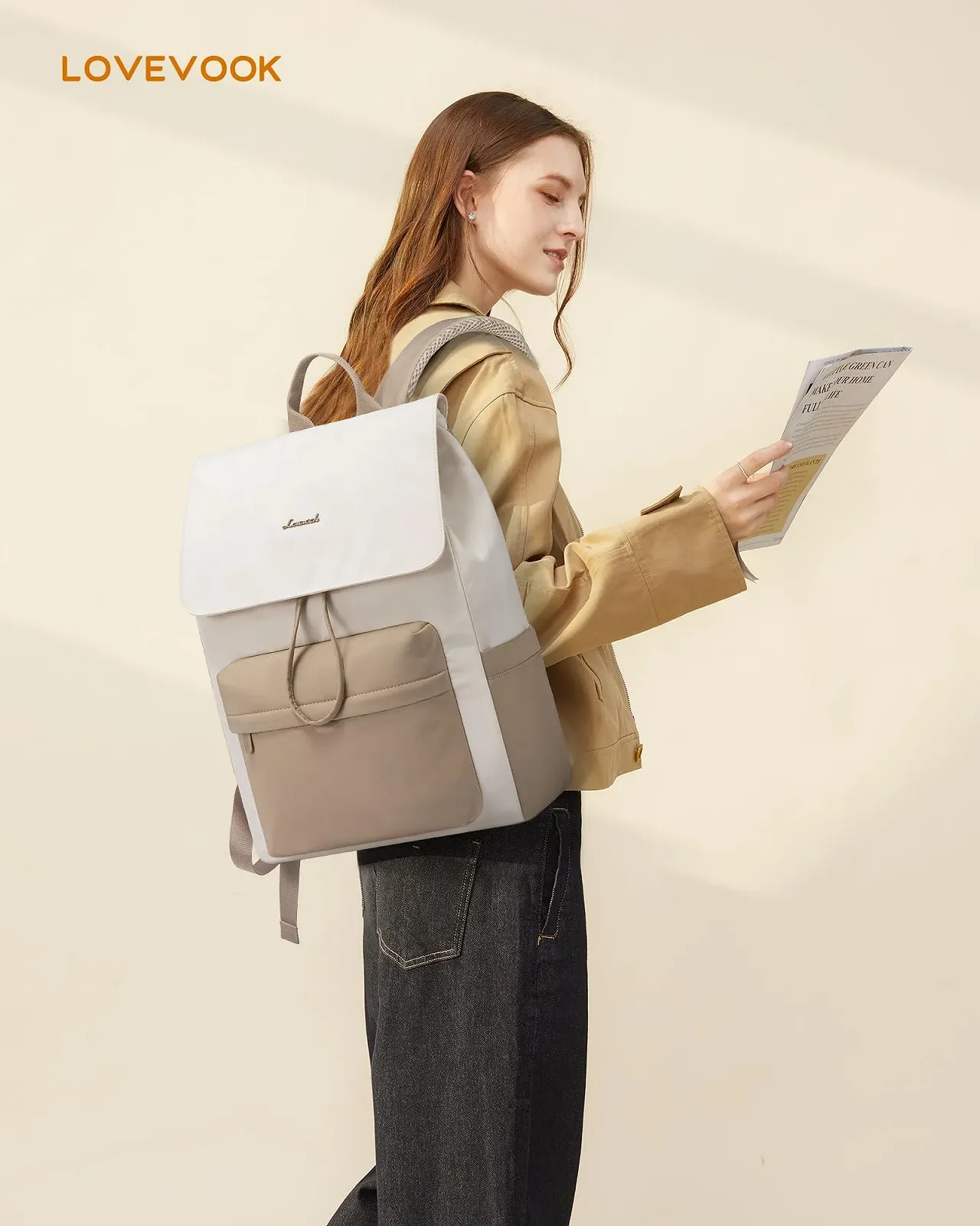 Рюкзак LOVEVOOK 15.6 Inch Водонепроникний Легкий, фото №2 Рюкзак LOVEVOOK 15.6 Inch Водонепроникний Легкий, фото №2