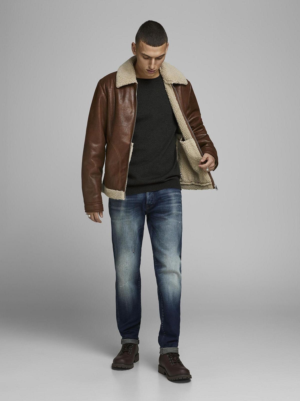 Джемпер JACK & JONES Jjebasic Knit Crew Neck Noos Чоловічий, фото №5