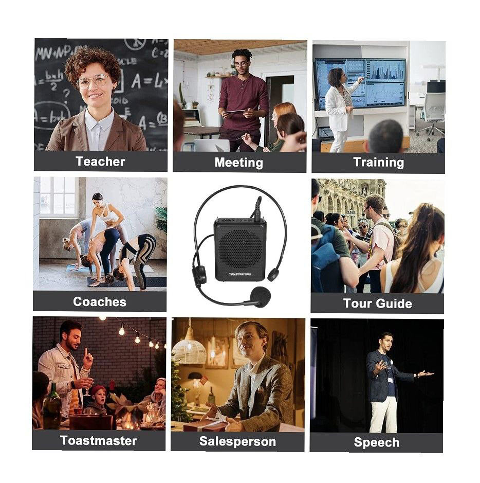 Мегафон усилитель голоса для экскурсовода Takstar Е126A с микрофоном, фото №3