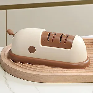 Точило для ножів та ножиць акумуляторна для нержавіючої сталі та кераміки synthetic.ua - Фото 1