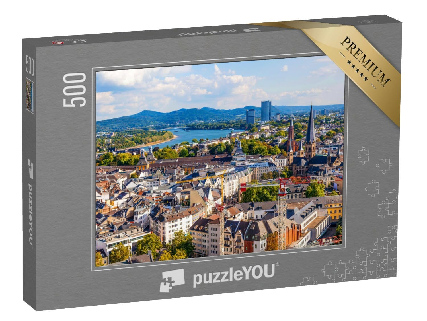 Пазл puzzleYOU Bonn Puzzle Collection, Regional Puzzles Germany "Бонн, бывшая столица Германии" 500 элементов, фото №1