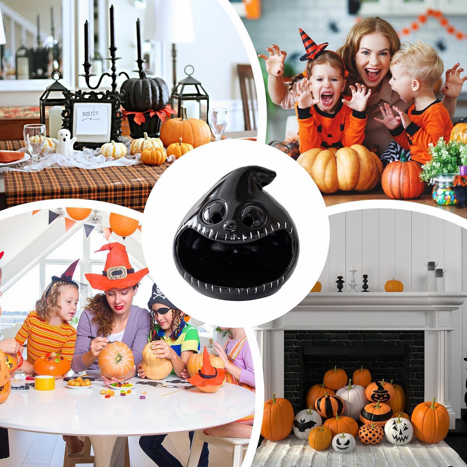 Свічник Sunlit Halloween Ceramic Ghost, фото №4 Свічник Sunlit Halloween Ceramic Ghost, фото №4