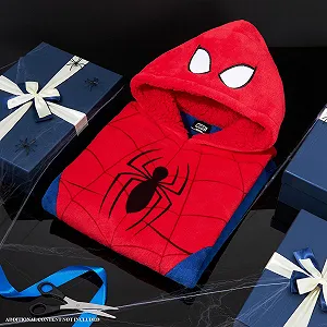 Ковдра-худі Marvel Spiderman для хлопчиків synthetic.ua - Фото 1