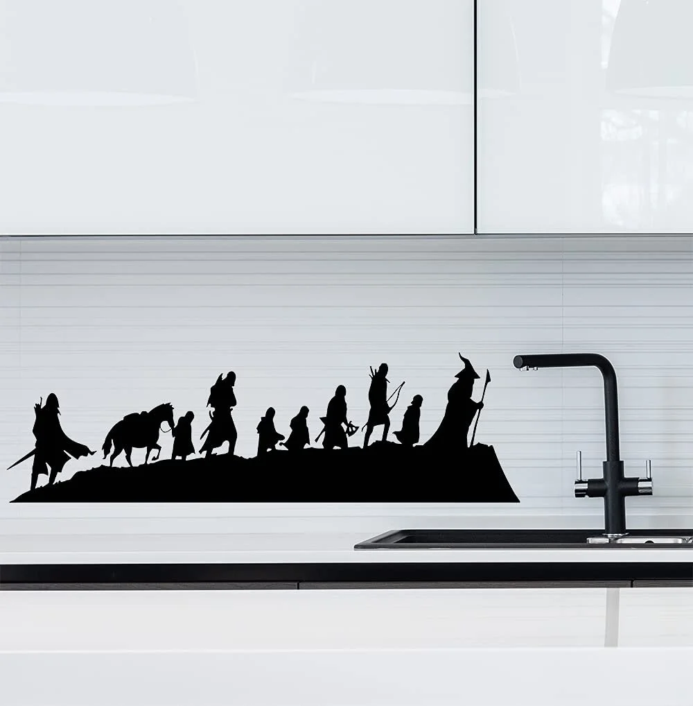 Наклейка на стіну Skyline Володар перснів для дитячої кімнати дівчинки спальні вітальні, фото №2