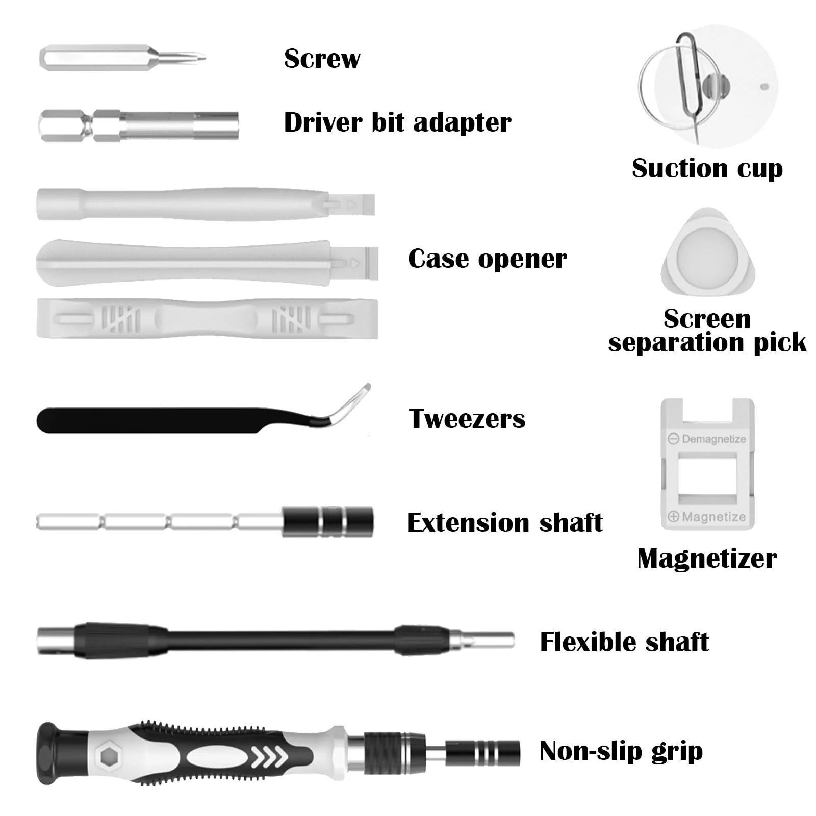 Набор отверток Präzisions-Schraubendreher 115 in 1, фото №6 Набор отверток Präzisions-Schraubendreher 115 in 1, фото №6