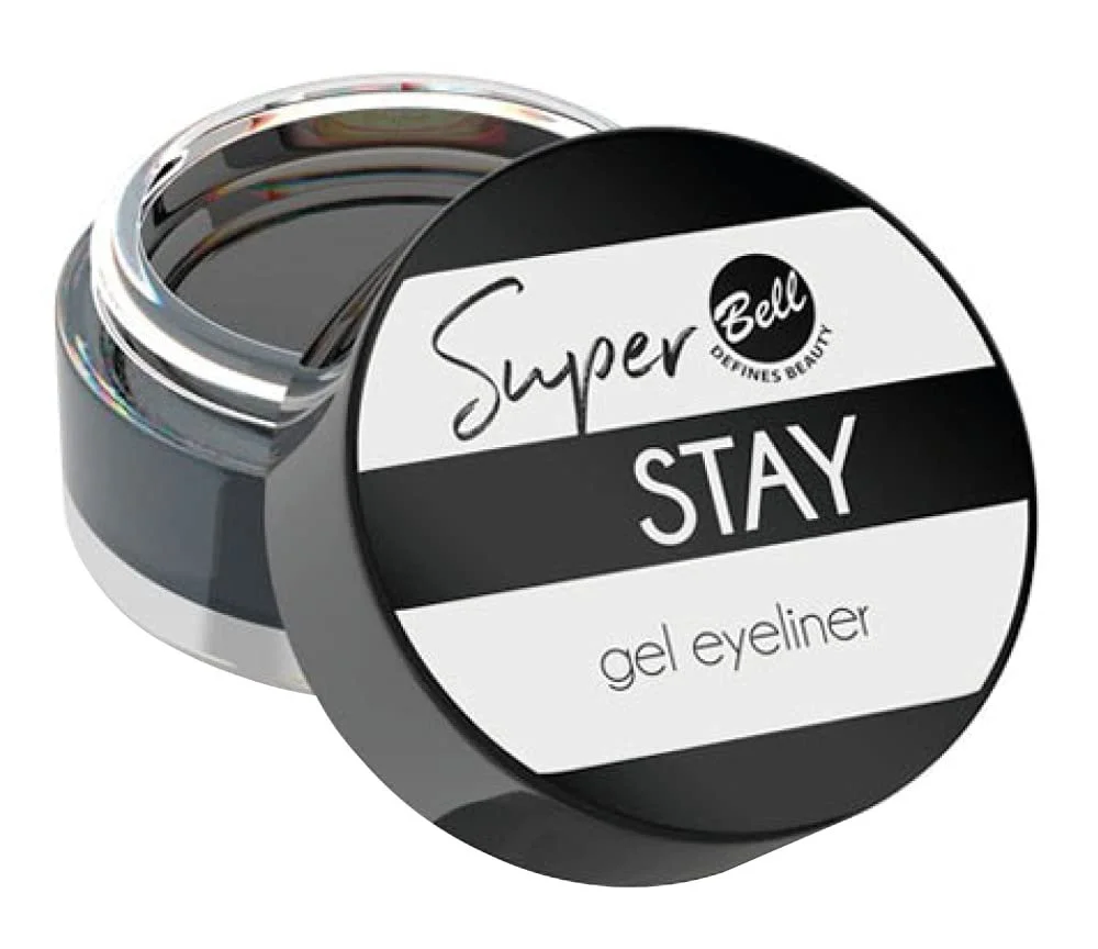 Лайнер Bell Super Stay Гель 01 Чорний, фото №1 Лайнер Bell Super Stay Гель 01 Чорний, фото №1