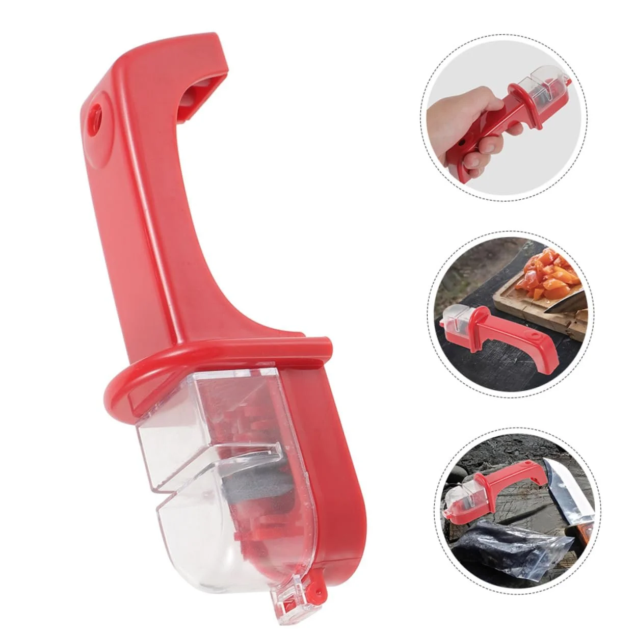 Точило для ножів ibasenice ручна ергономічна для дому та саду, фото №5