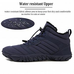Ботинки Fadezar Barefoot Зимние Мужские Женские Водонепроницаемые Утеплённые Зимние Босоножки Для Улицы Нескользкие synthetic.ua - Фото 1