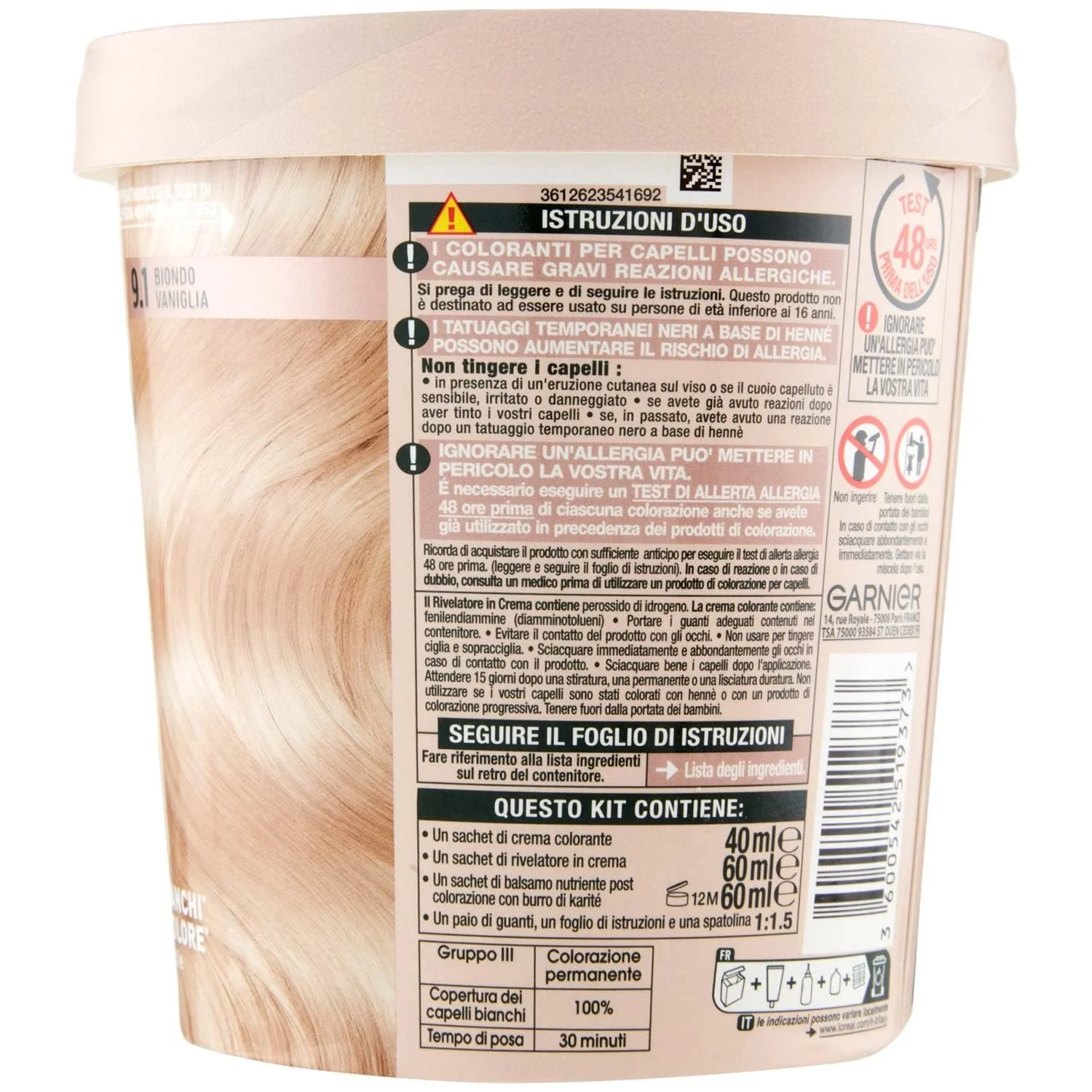 Фарба GAR GOOD BIONDO VANIGLIA, фото №2