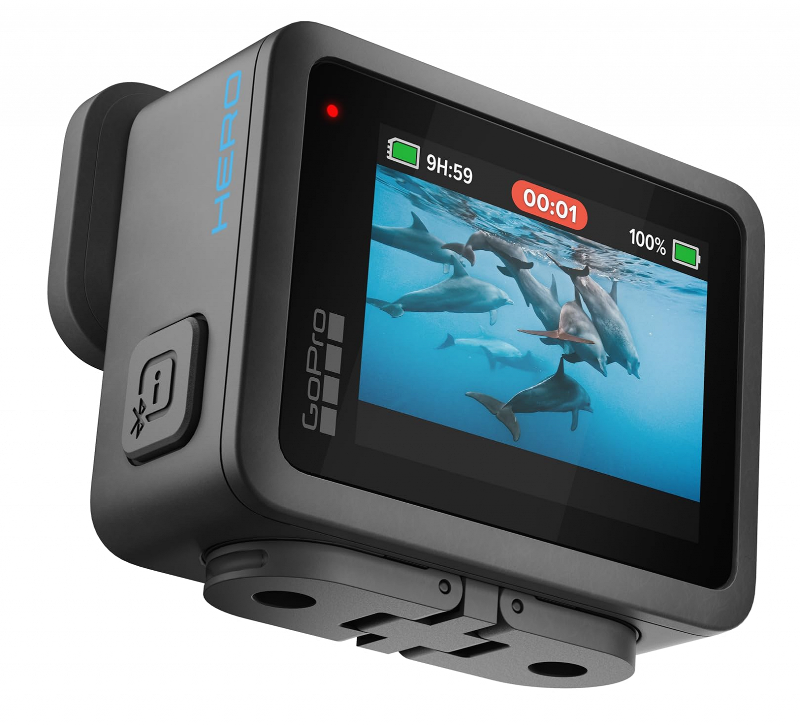 Екшн-камера GoPro Hero / 12Мп / 4K / 60fps / Wi-Fi / Bluetooth / Вологозахищена / Чорна, фото №4