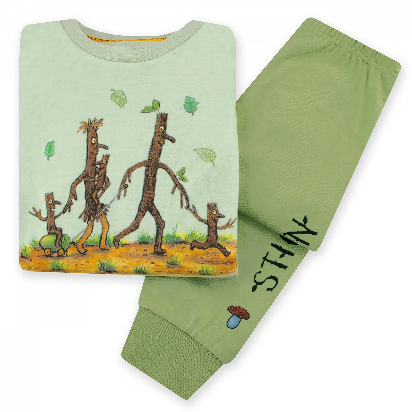 Пижама для мальчиков Stick Man, с длинными рукавами, зимняя, фото №9