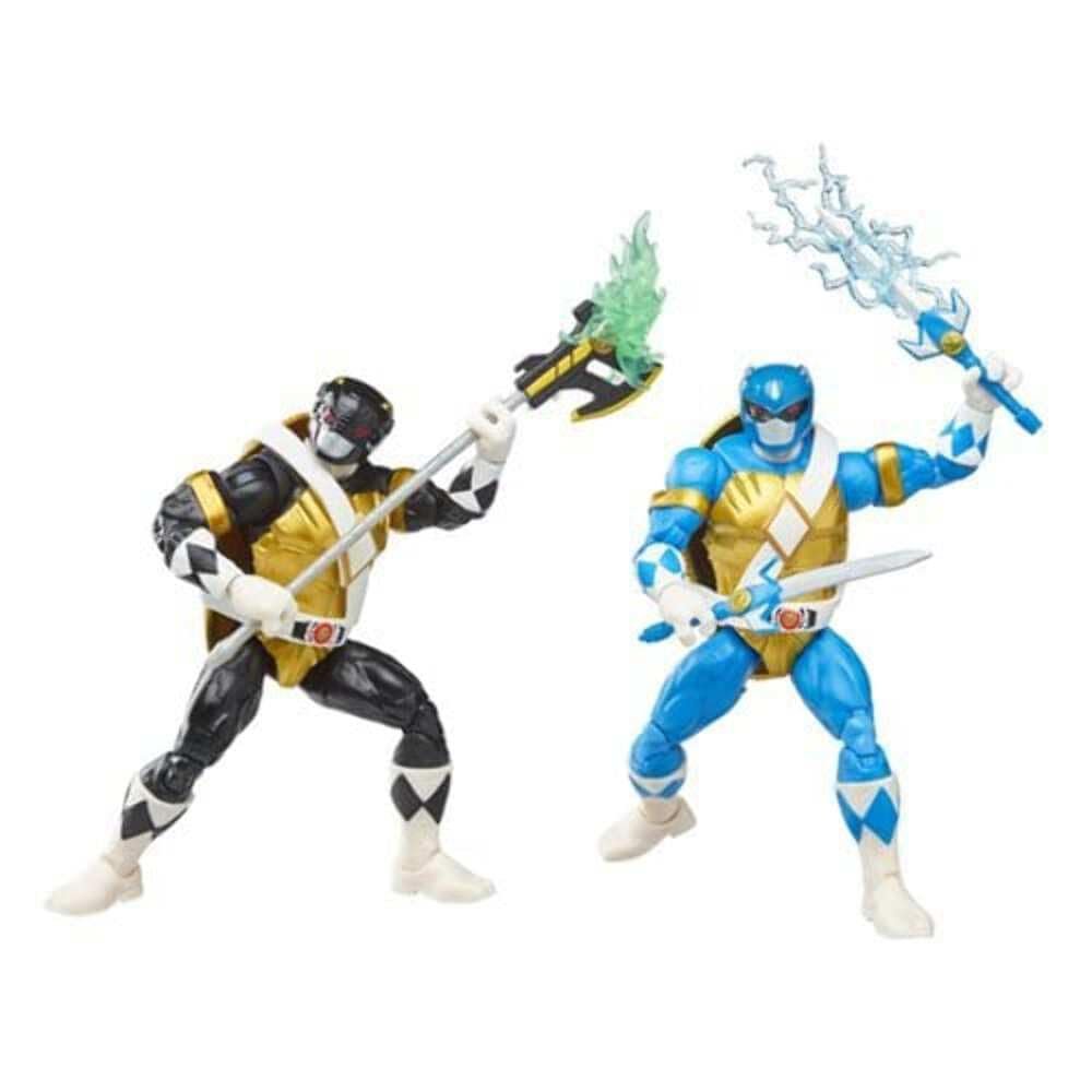 Фигурка THG Rangers X Teenage Mutant Ninja Turtles Lightning Collection Донателло и Леонардо Синий, RD-RS270126, фото №5