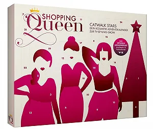 Адвент-календар краси Shopping Queen, Catwalk Stars Edition, 24 косметичні та аксесуарні сюрпризи - Фото 1