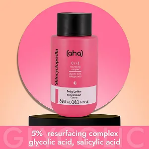 Лосьйон для тіла Skincyclopedia з AHA, BHA та PHA Зволожуючий для догляду за дуже сухою або проблемною шкірою, дерматологічно протестований, 300 мл synthetic.ua - Фото 1