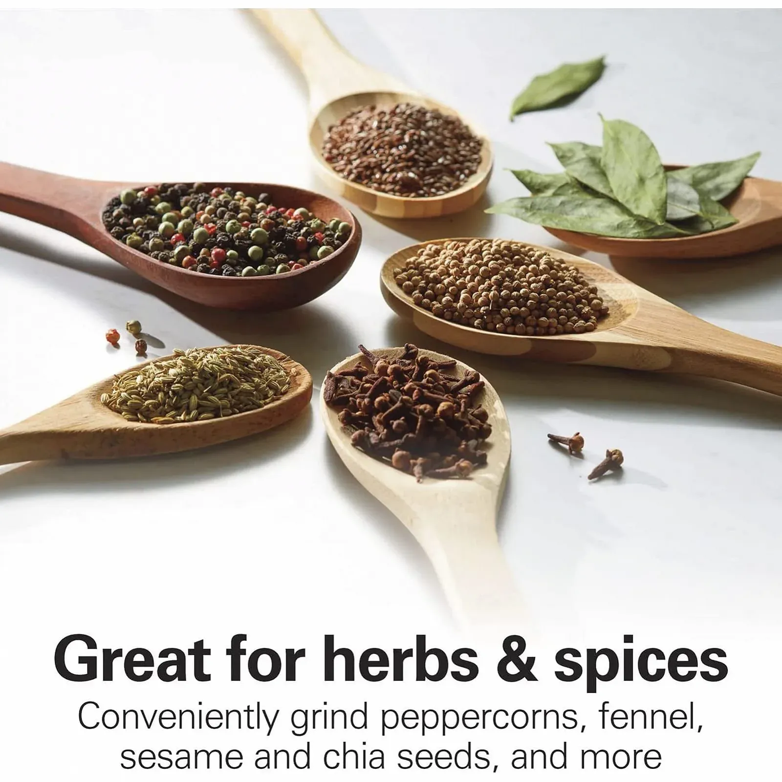 Електрична кавомолка Topyond 200 Вт, кавомолка для домашнього використання, ударний ніж з нержавіючої сталі, фото №5