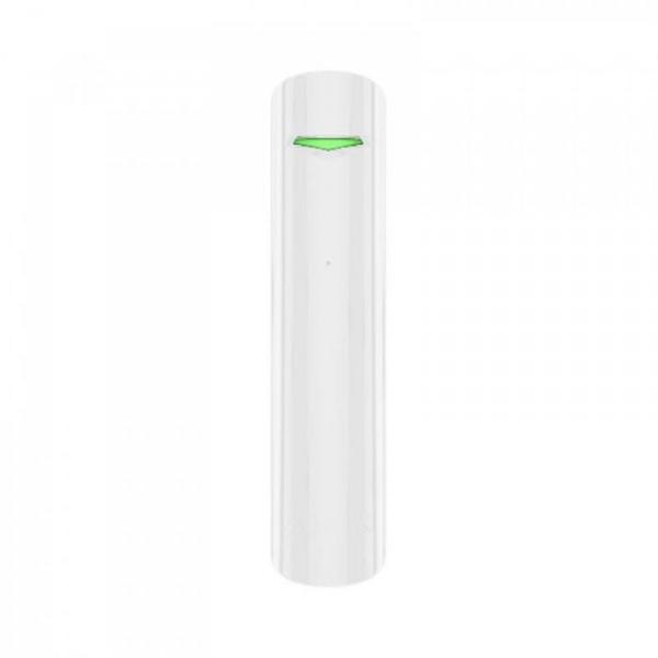 Безпровідний датчик розриву скляного кольору Ajax GlassProtect White (5288.05.WH1, фото №1