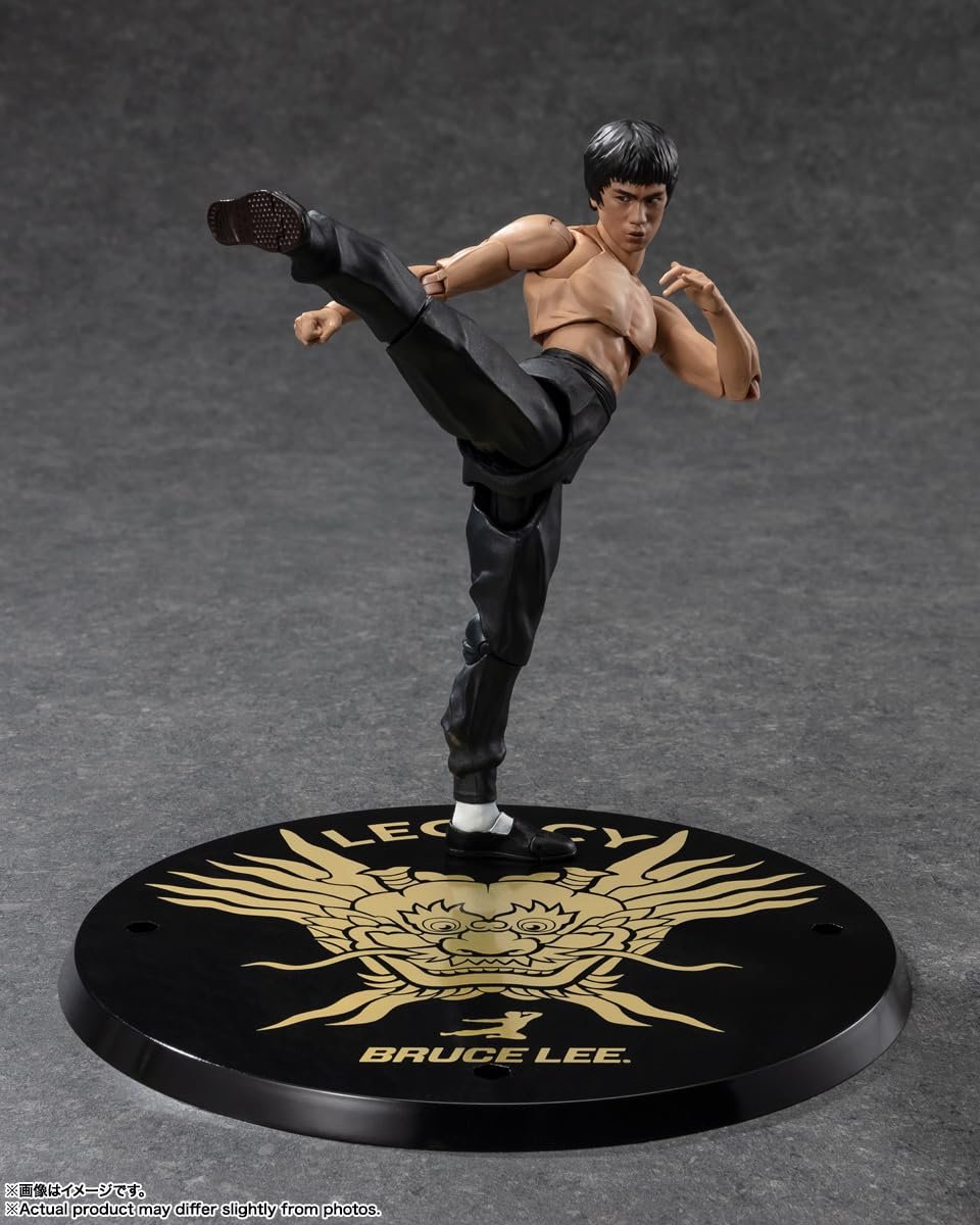 Екшн-фігурка Tamashii Nations Bruce Lee Legacy 50th Ver. Bandai Spirits S.H.Figuarts, фото №4