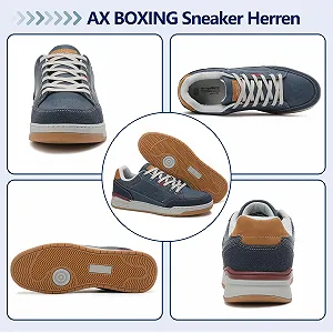 Кроссовки AX BOXING Мужские Деловой Повседневный Шнуровка Нескользящие Легкие Спортивные Размер 41-46 EU цена на synthetic.ua - Фото 1 Кроссовки AX BOXING Мужские Деловой Повседневный Шнуровка Нескользящие Легкие Спортивные Размер 41-46 EU synthetic.ua - Фото 1