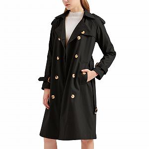 Купити Пальто вовняне Generisch Жіноче Двобортне Зимове з Кишенями Поясом Чорний - Фото 1 Пальто вовняне Generisch Жіноче Двобортне Зимове з Кишенями Поясом Чорний - Фото 1