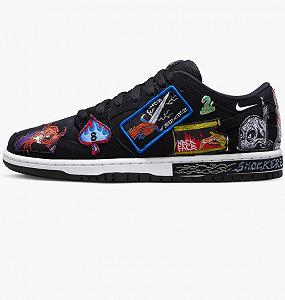 Кроссовки Nike SB Dunk Low Pro QS Neckface 36.5 - Фото 1