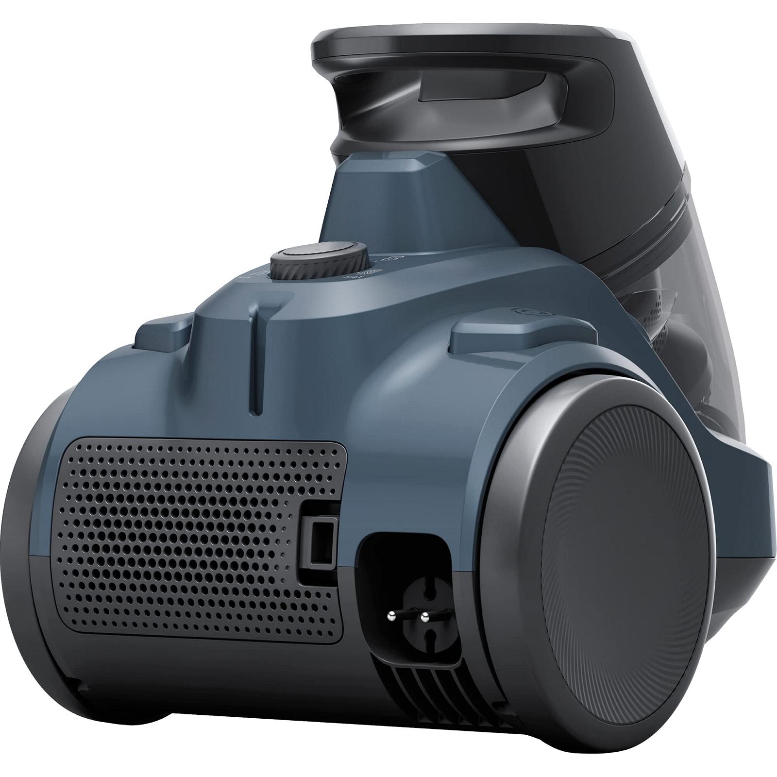 Пилосос AEG LX5-2-4DB без мішка 750 Вт радіус роботи 7 м для твердих і коврових підлог 360° переднє колесо Denim Blue, фото №6
