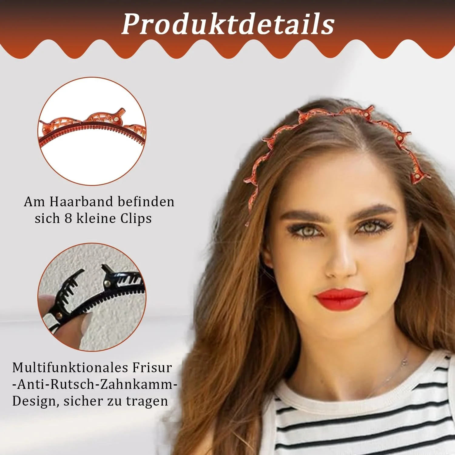 Набор из 2 обручей с зажимами., фото №3