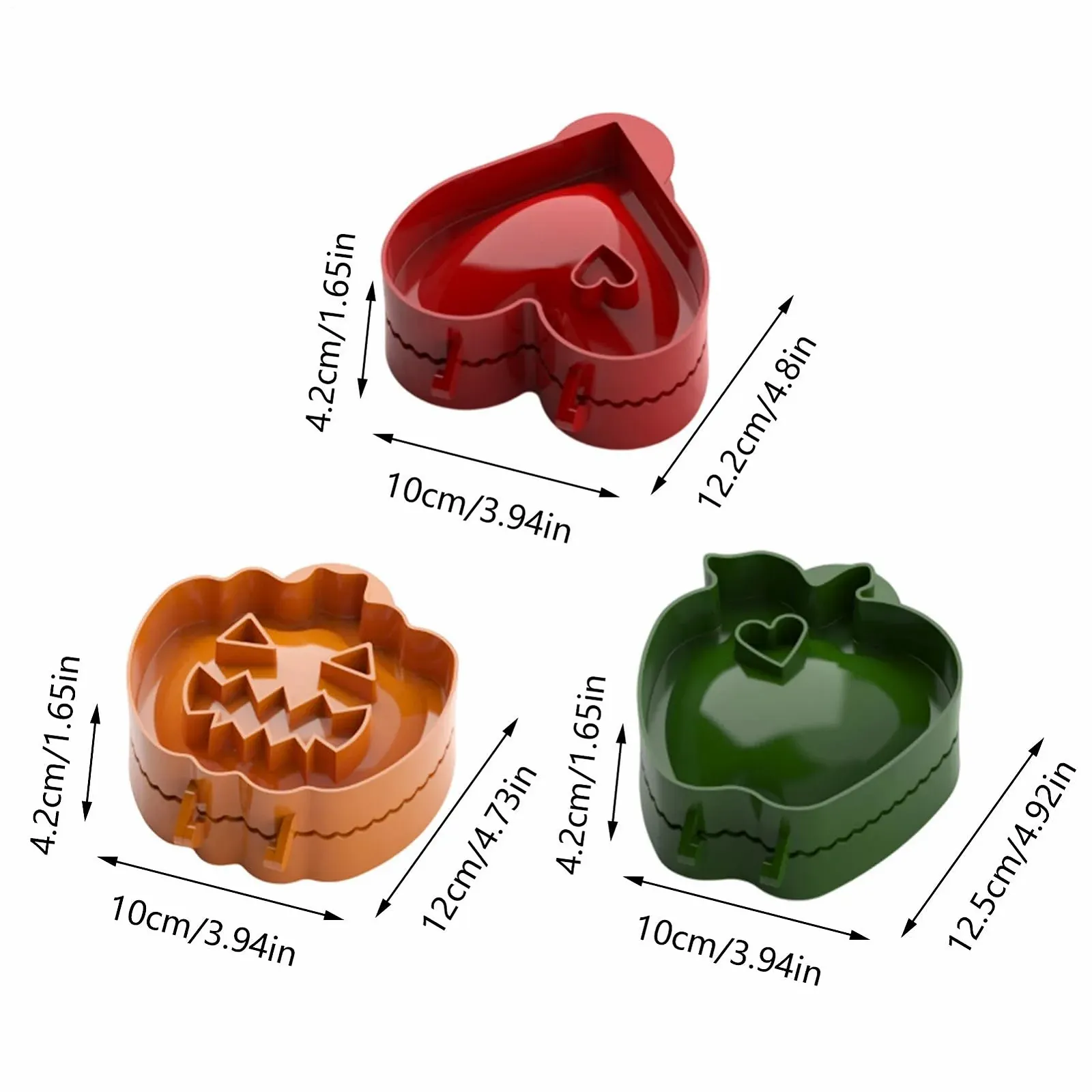 Набор форм для мини-пирогов Pie Baking Set 3 шт. ручные мини-тыква, фото №6 Набор форм для мини-пирогов Pie Baking Set 3 шт. ручные мини-тыква, фото №6