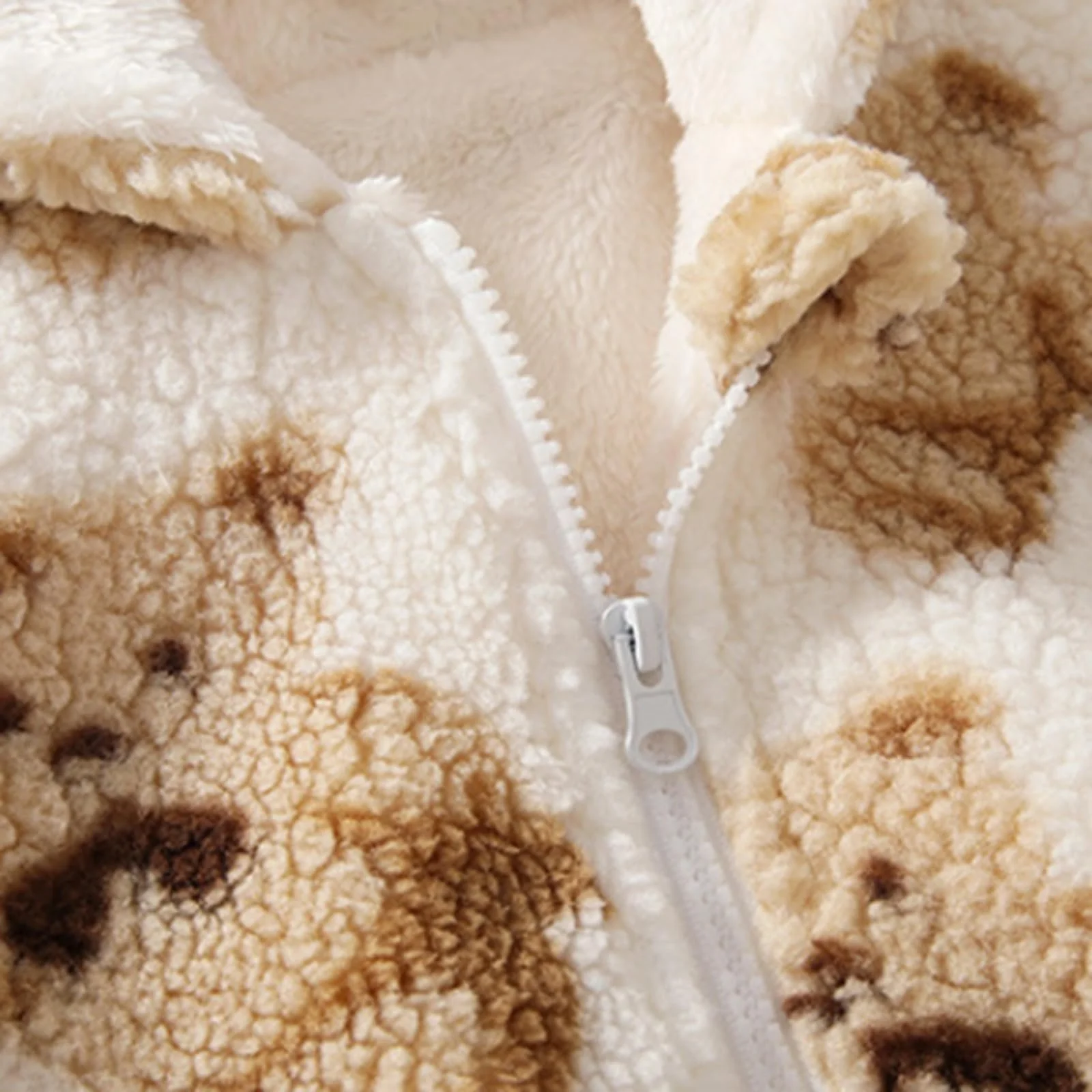 Флісова куртка Teddy для дівчинки, дитяча, плюшева куртка, фото №6