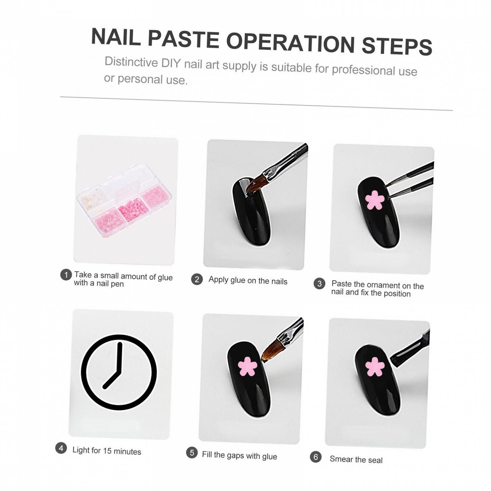 Элегантный 3D Декор для Ногтей Набор для Маникюра Съемный Подвес для Ногтей Для Моды, фото №6