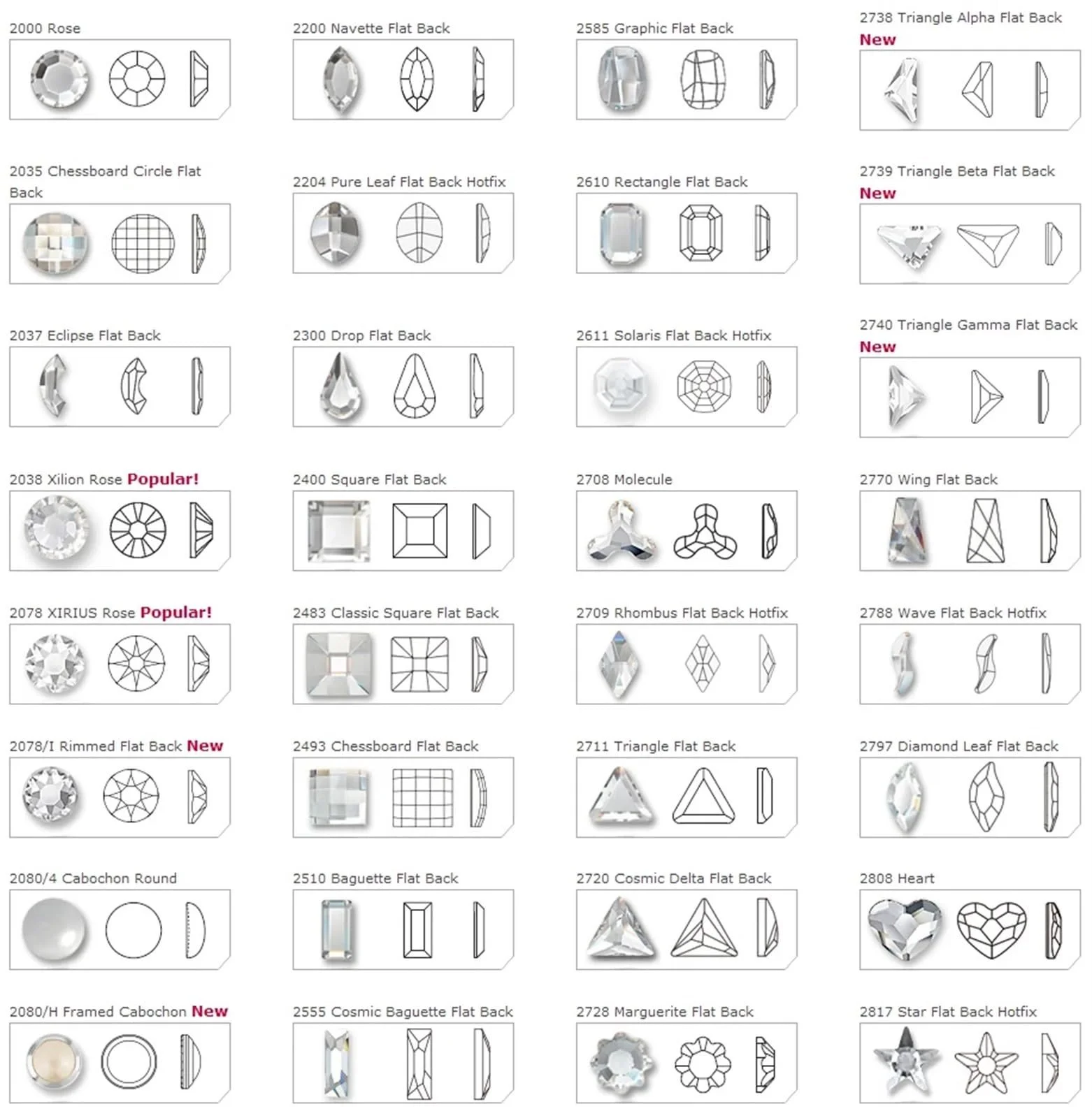 Стразы Плоские Кристальные 3x7 мм Багет AB, 50 шт, фото №3