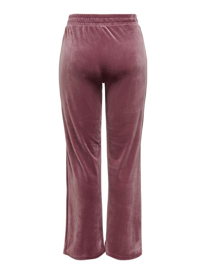 Штаны ONLY ONLLAYA SWEET FLARED VELVET PANT SWT 15237770 Розово-коричневый M, фото №2