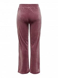 Штаны ONLY ONLLAYA SWEET FLARED VELVET PANT SWT 15237770 Розово-коричневый M synthetic.ua - Фото 1