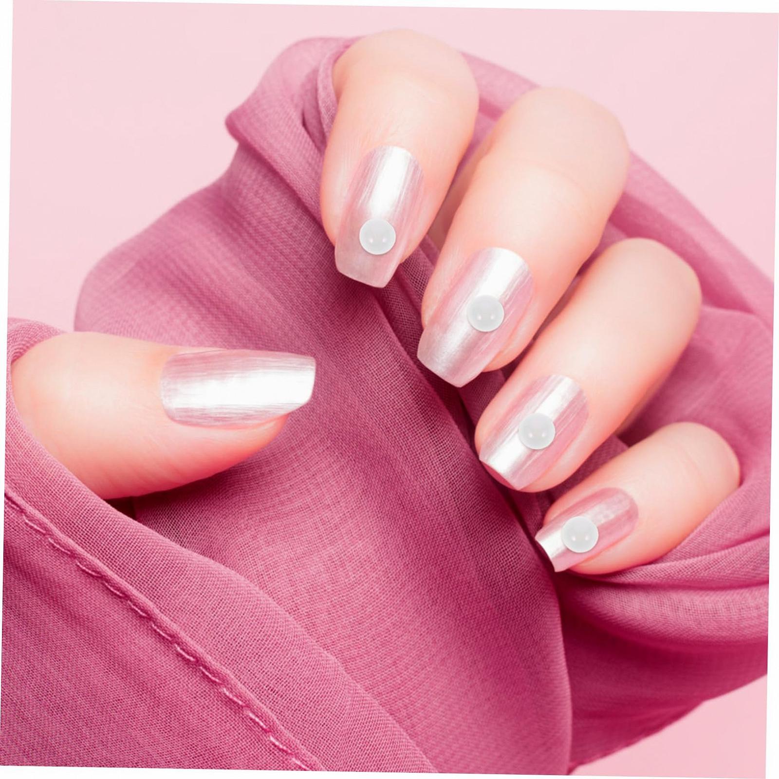 Перлини для нігтів Healvian Набір перлин для декорування нігтів, напівкруглі, фото №5 Перлини для нігтів Healvian Набір перлин для декорування нігтів, напівкруглі, фото №5