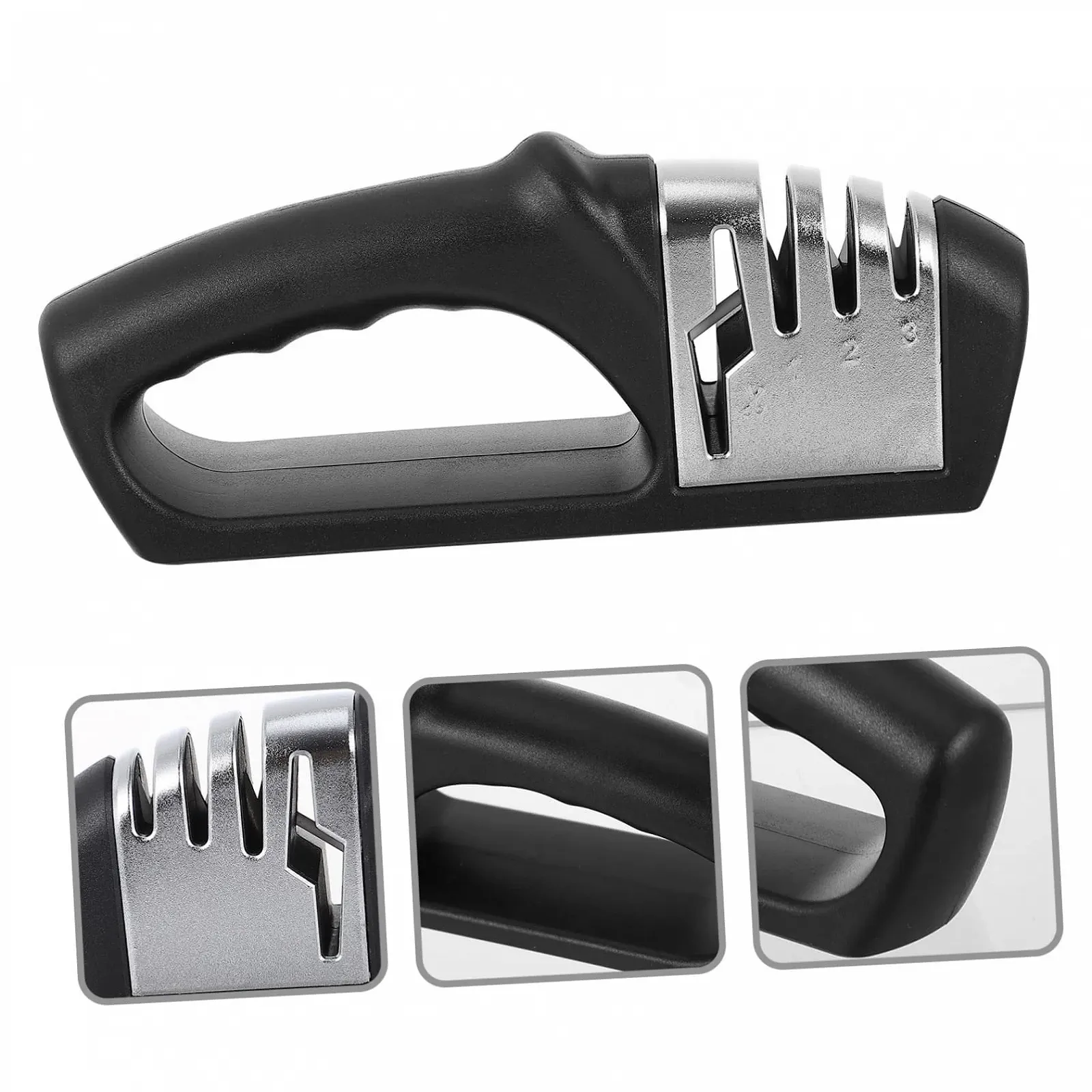 Точилка для ножів Zerodeko ручна з нековзною основою, фото №7