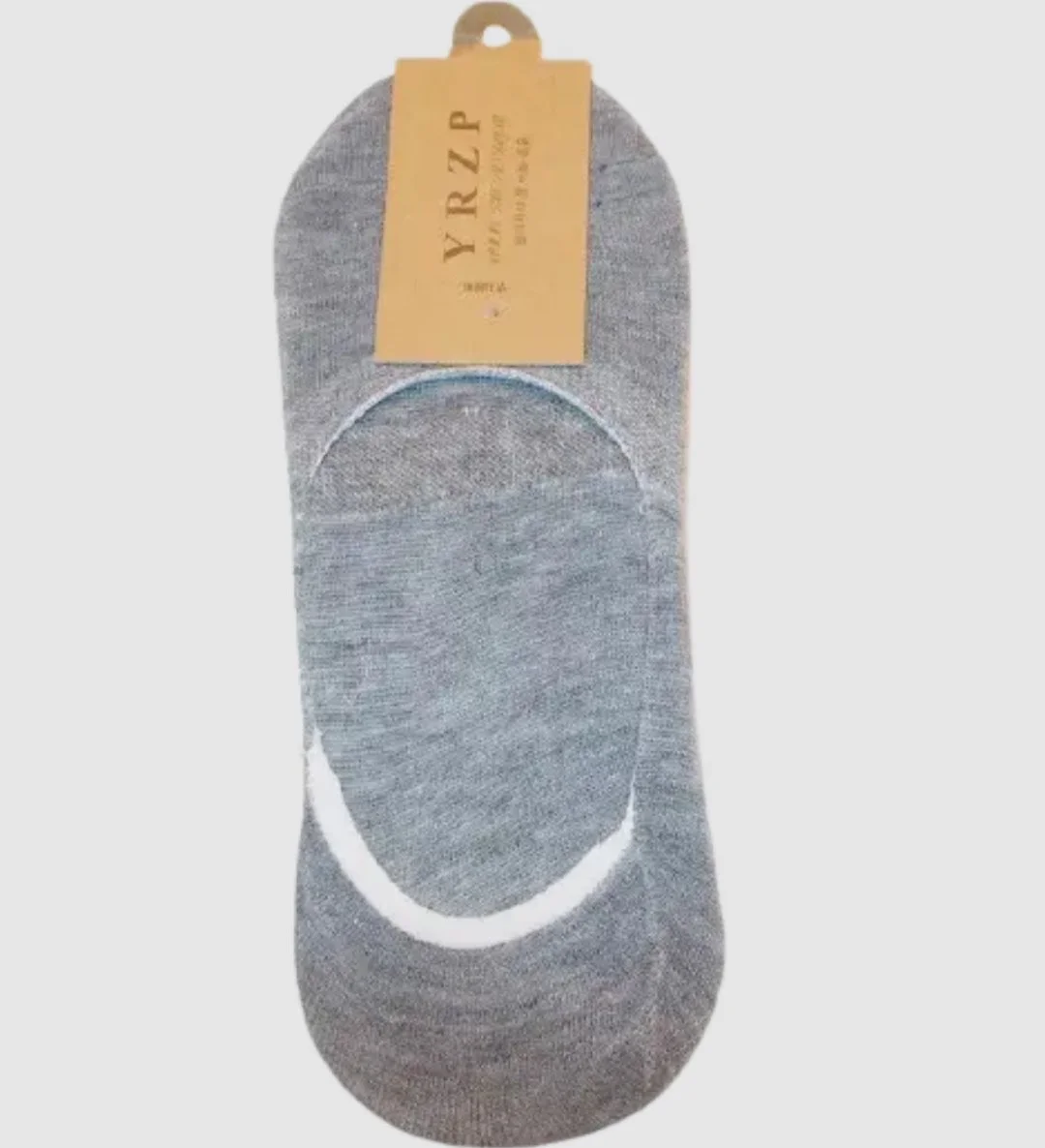 Сліди унісекс-шкарпетки сірі, фото №1 Сліди унісекс-шкарпетки сірі, фото №1