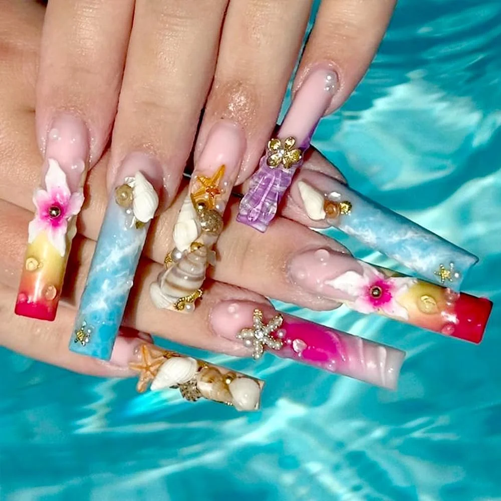 Украшения для ногтей Ocean Летние Морские, Аксессуары для ногтей, Плоские стразы, Жемчуг, Ракушки, Блестки для ногтей, Подвески для ногтей, Дизайн ногтей, Блестящие стразы, Летний Шарм для ногтей, Подвеска (Голубой), фото №6 Украшения для ногтей Ocean Летние Морские, Аксессуары для ногтей, Плоские стразы, Жемчуг, Ракушки, Блестки для ногтей, Подвески для ногтей, Дизайн ногтей, Блестящие стразы, Летний Шарм для ногтей, Подвеска (Голубой), фото №6