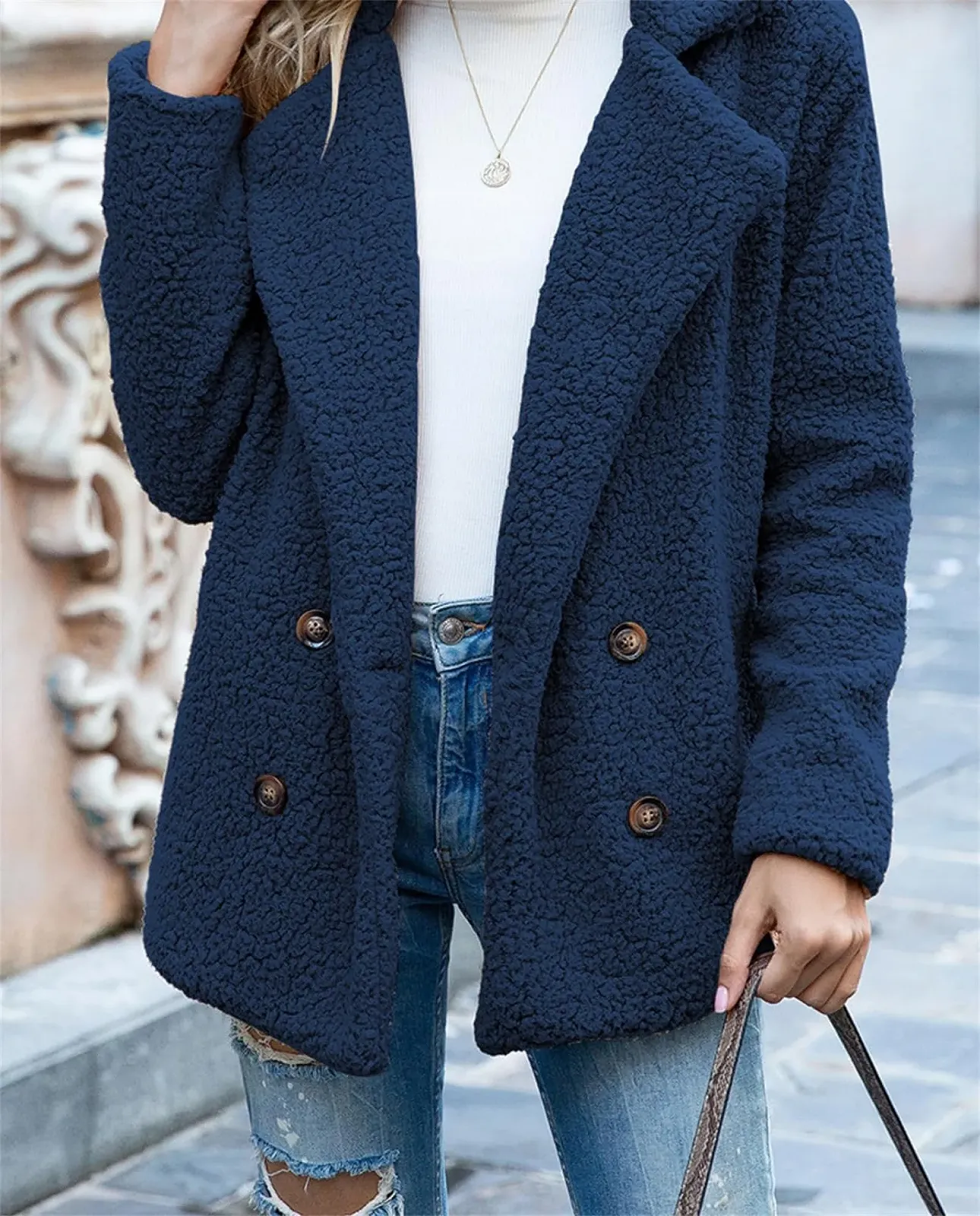 Жіноче зимове пальто зі штучного хутра, фото №4 Жіноче зимове пальто зі штучного хутра, фото №4