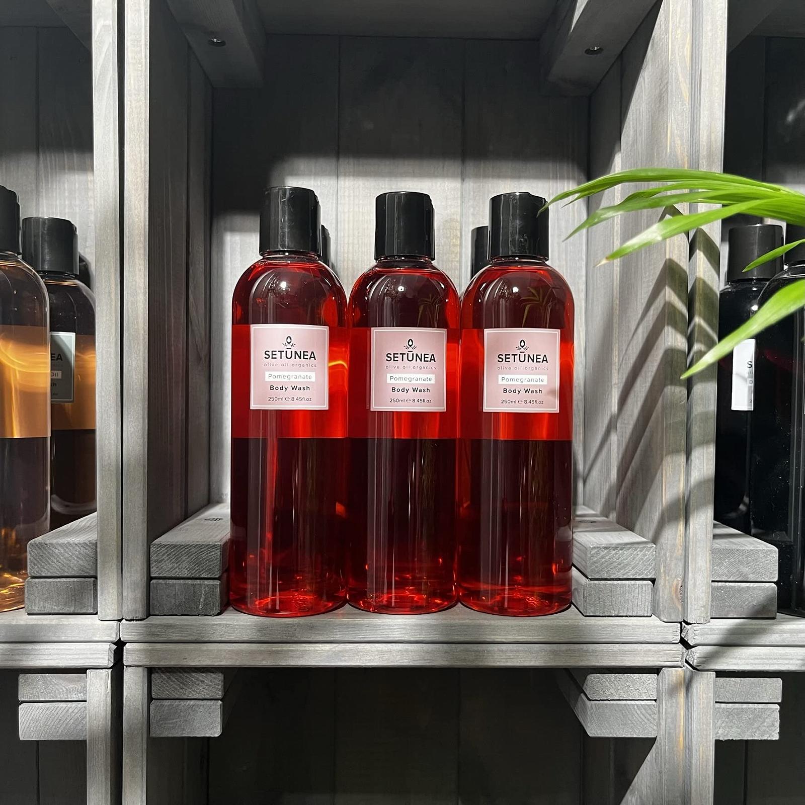 Гель для душу Setunea Olive Oil Organics Pomegranate 250 мл, фото №3