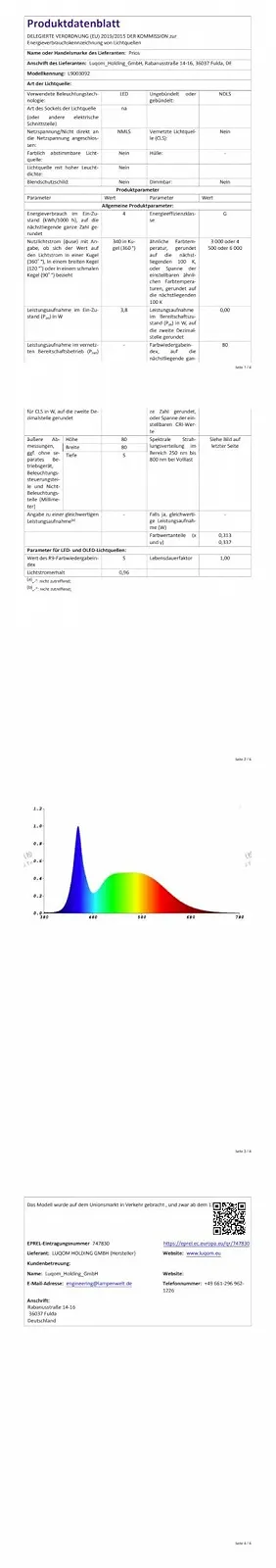 Настільна лампа Lindby Mareli LED із сенсорним димером сучасна хромований метал 1 лампочка, фото №10