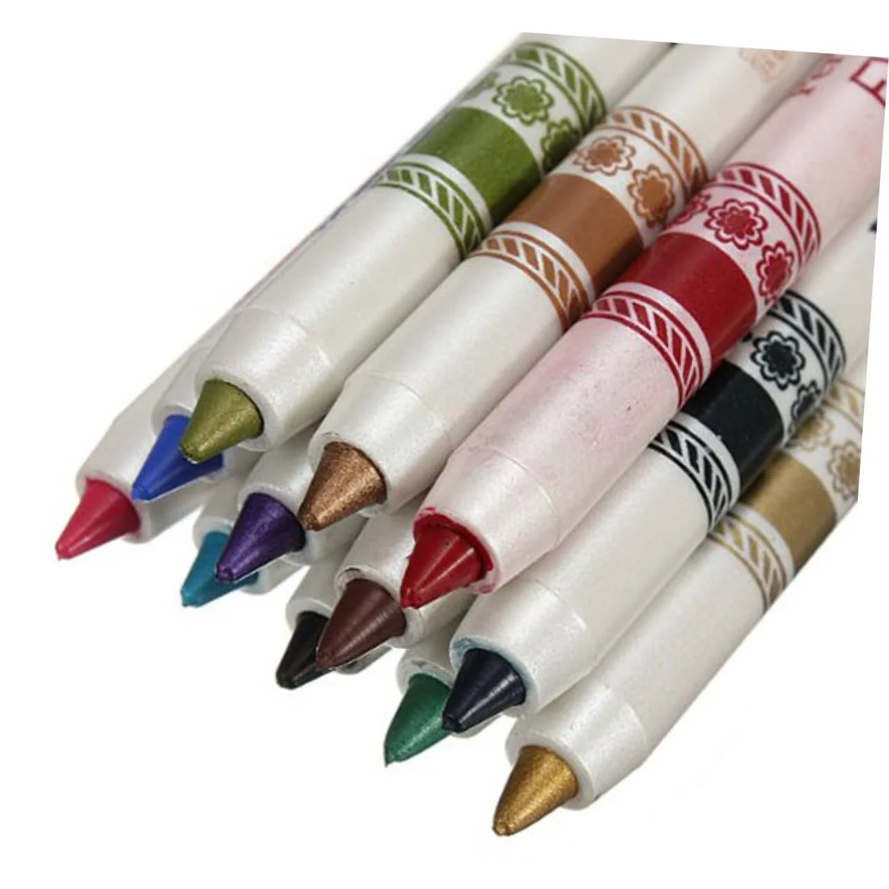 Олівець для очей FRCOLOR, 12 кольорів, фото №2