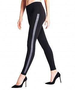 Леггинсы FALKE Clean Intensity Бесшовные Непрозрачные Без следов от мешающих швов Комфортные Однотонные с полосками с блестками Тонкий Мягкий Материал 1 шт - Фото 1