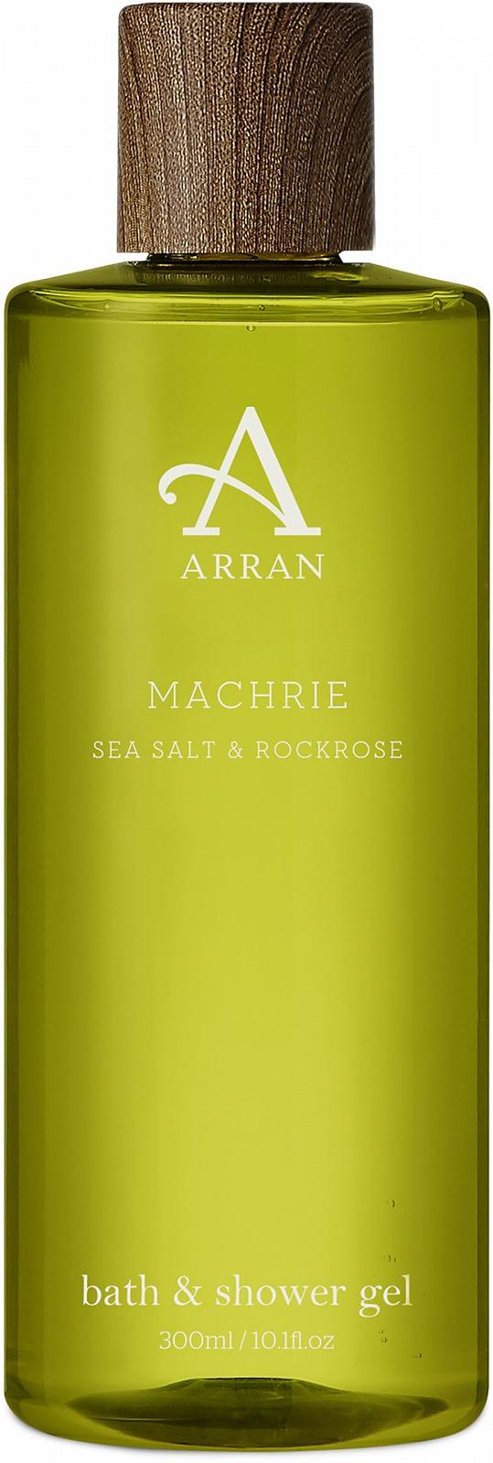 Гель для душу Arran Sense of Scotland Machrie з ароматом морської солі та кам'яної троянди 300 мл, фото №1