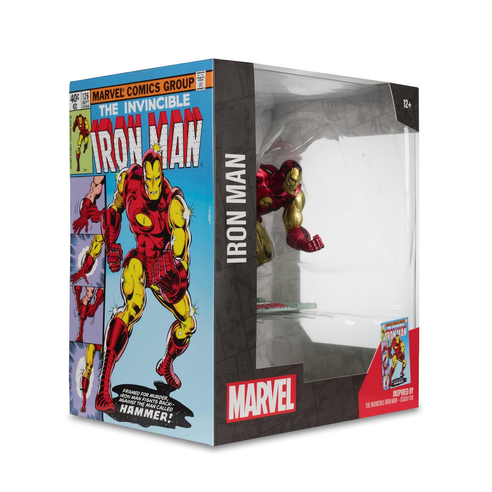 Фігурка McFarlane Toys Marvel Залізна людина, масштаб 1:10 (The Invincible Iron Man 126), фото №8