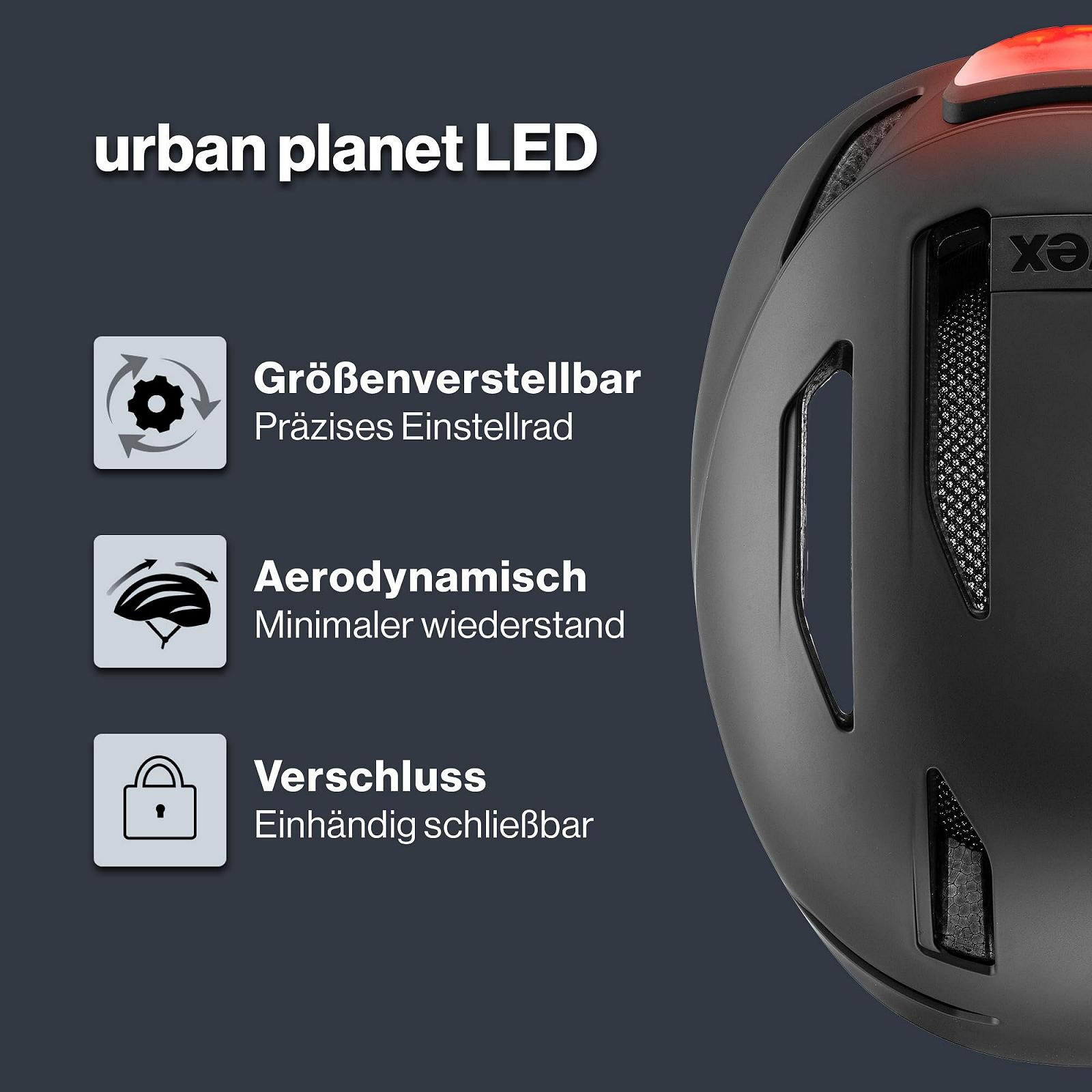 Шлем Uvex Urban Planet LED, фото №4