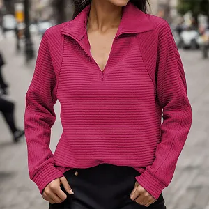 Женская кофта на Молнии с Воротником-стойкой Мягкая Зимняя Осенняя Workou Gothic synthetic.ua - Фото 1